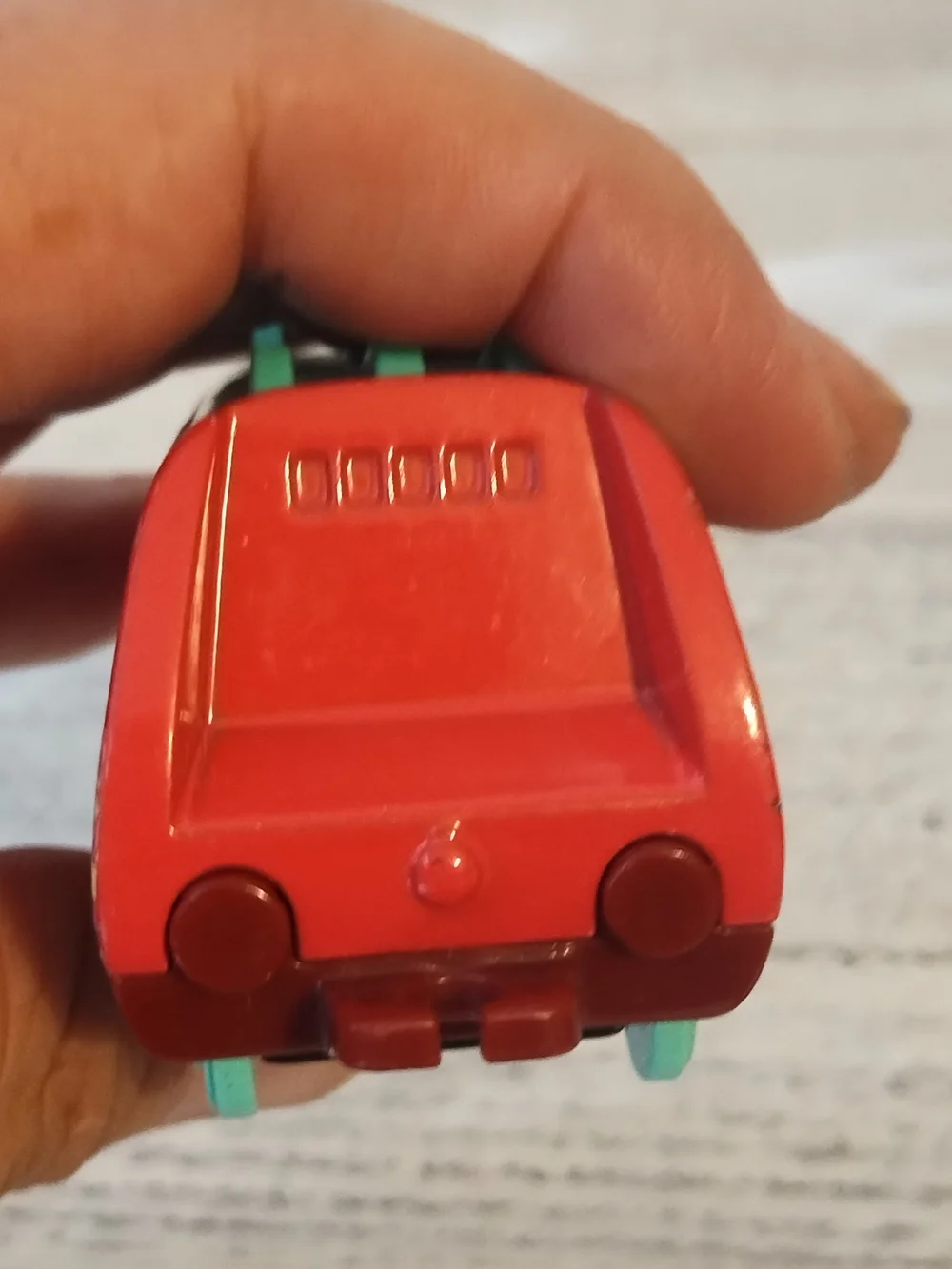 Figurine Thomas Friends Jiff Push Along Train Sodor Cup Racers metal and plastic